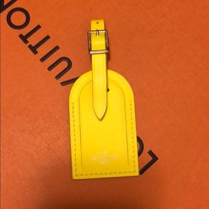 AUTHENTIC Louis Vuitton luggage tag